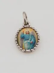 Medaille mit Gedrehtem Rand 15 mm – Heiliger Gabriel