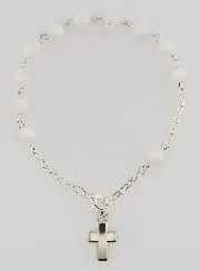 Zehrner-Rosenkranz Armband aus Perlmutt
