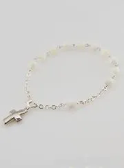 Zehrner-Rosenkranz Armband aus Perlmutt