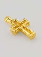 Anhänger Blaues Kreuz – 17 mm