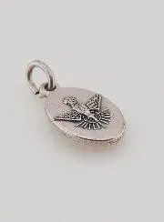 Medaille mit Gedrehtem Rand 15 mm – Heiliges Herz Mariens