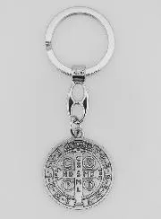 Schlüsselanhänger mit Benediktus-Medaille