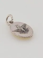 Medaille mit Gedrehtem Rand 15 mm – Heiliger Geist