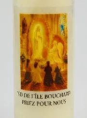 Novenenkerze zur Madonna von Île Bouchard