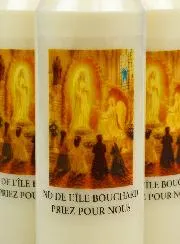 Set 3 Novenenkerzen zur Madonna von Île Bouchard
