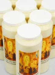 Set 10 Novenenkerzen zur Madonna von Île Bouchard