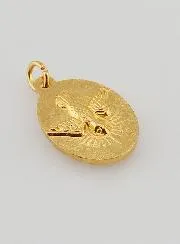 Medaille mit Gedrehtem Rand 25mm – Heiliger Antonius