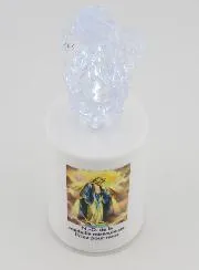 LED-Kirchenkerze Wunderbare Madonna – 60 Tage