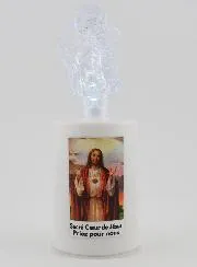 LED-Kirchenkerze Heiliges Herz Jesu – 60 Tage