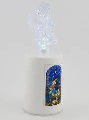 LED-Kirchenkerze Weihnachtskrippe – 60 Tage