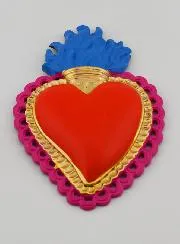Bunte Ex-Voto Wanddekoration – 11cm