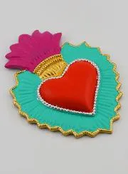 Bunte Ex-Voto Wanddekoration – 13 cm