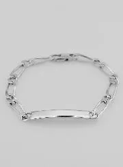 Tauf Armband Silber Rhodiniert – 18cm