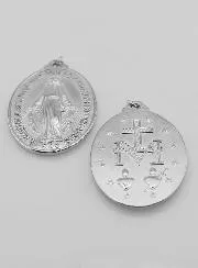 Wunderbare Medaille Silberfarben – 22mm