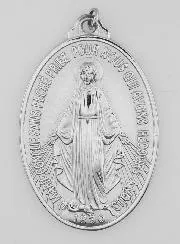 Silberfarbene Wunderbare Medaille – 40mm