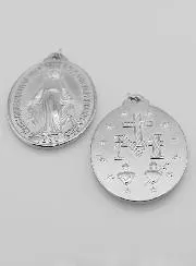 Silberfarbene Wunderbare Medaille – 40mm