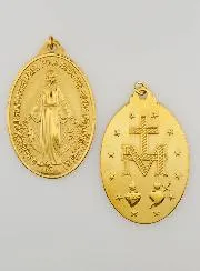 Goldfarbene Wunderbare Medaille – 22mm