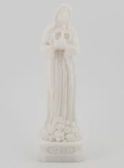 Figur der Heiligen Rita aus Alabaster – 12 cm