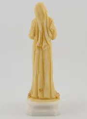 Figur der Heiligen Rita aus Bemaltem Alabaster – 12cm