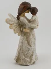 Figur Schutzengel – Wange an Wange