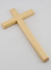 Kruzifix aus Naturbelassener Linde – 22cm