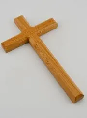 Kruzifix aus Naturbelassener Eiche – 18cm
