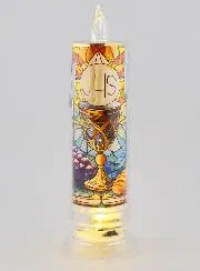 Kommunion Geschenk – LED Votivkerze