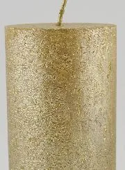 Moderne Deko Kerze – Champagner