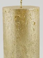 Moderne Weihnachtskerze – Champagner