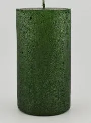 Moderne Weihnachtskerze – Tannen Grün