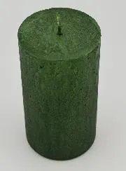 Moderne Weihnachtskerze – Tannen Grün
