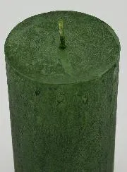 Moderne Weihnachtskerze – Tannen Grün
