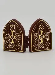 Kleine Diptychon Ikone – Christus Pantokrator und die Heilige Familie