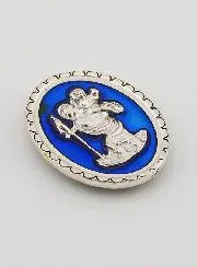 Automedaille Magnet Heiliger Christophorus – 4cm