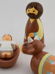 Weihnachtskrippe für Kind – Rosa Maria