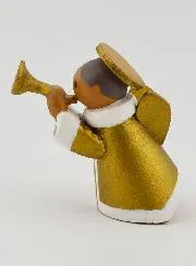 Weihnachtskrippe – Engel mit Trompete