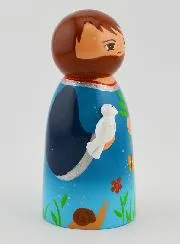 Holzfigur – Noah