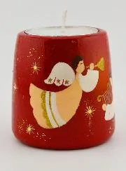 Weihnachtskerzenhalter Musizierende Engel – 5 cm