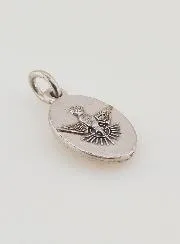 Medaille mit Gedrehtem Rand 15mm – Heiliger Benedikt