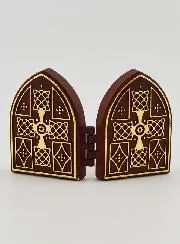 Kleine Diptychon Ikone – Herz Jesu und Heilige Rita