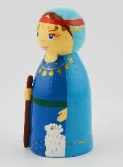 Holzfigur – Sara