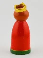 Holzfigur – König David