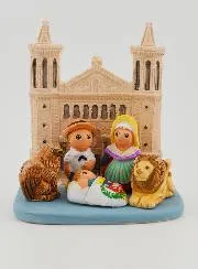 Weltweite Weihnachtskrippe – Basilika von Fourvière