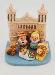 Weltweite Weihnachtskrippe – Basilika von Fourvière