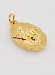 Medaille mit Gedrehtem Rand 25mm – Heiliger Josef