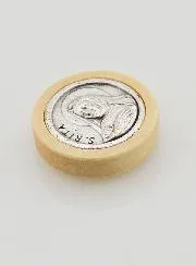 Auto-Magnetplakette der Heiligen Rita – 22 mm
