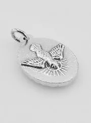 Medaille mit Gedrehtem Rand 25mm – Heiliger Geist