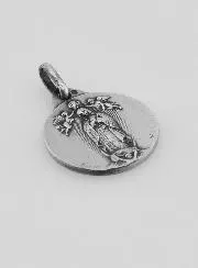 Silberne Medaille Madonna von Guadalupe