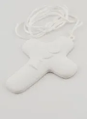 Kommunionkreuz mit Kordel