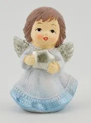 Weihnachtsengel – Blau und Silber